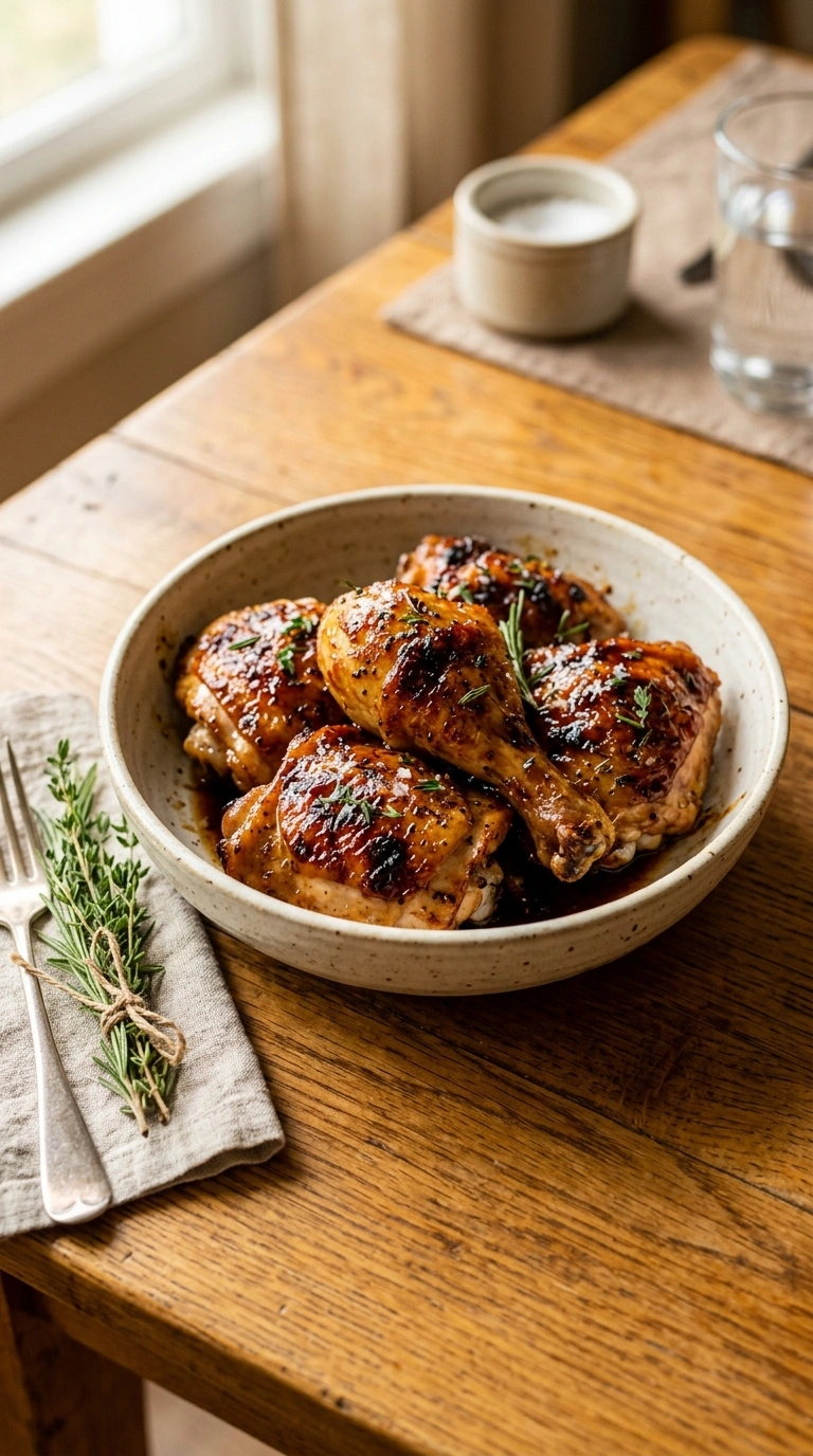 Heartwarming Honey Baked Chicken for a Soft End-of-Day Dinner