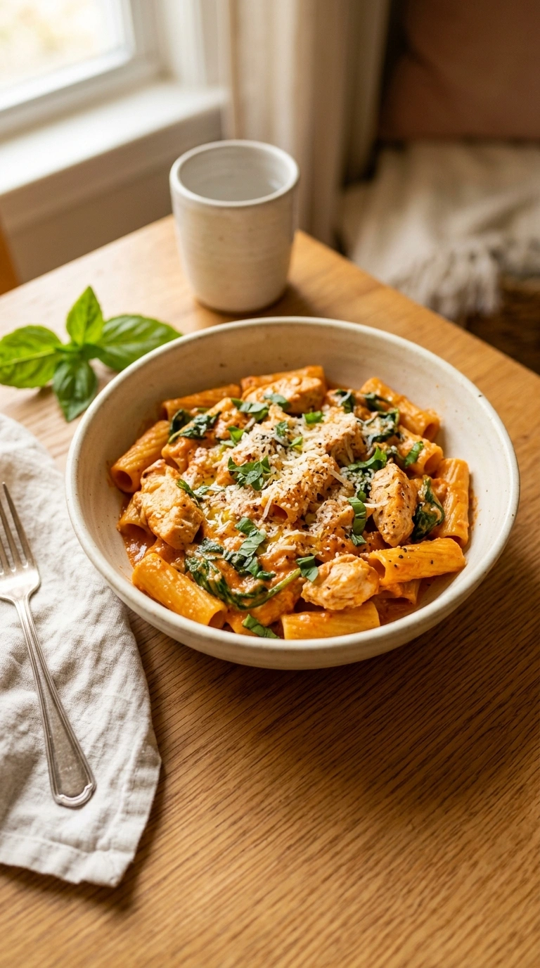 Heartwarming One-Pot Chicken Pasta for a Slower Evening