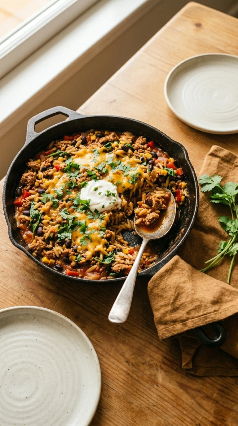 cozy 30 minute turkey skillet summer ready to serve