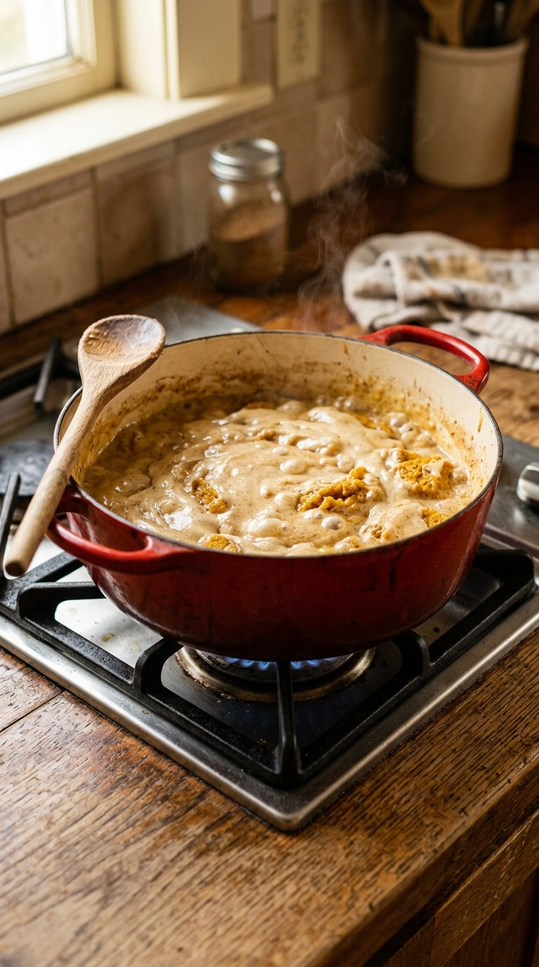 cozy slow cooker shredded chicken ready to serve
