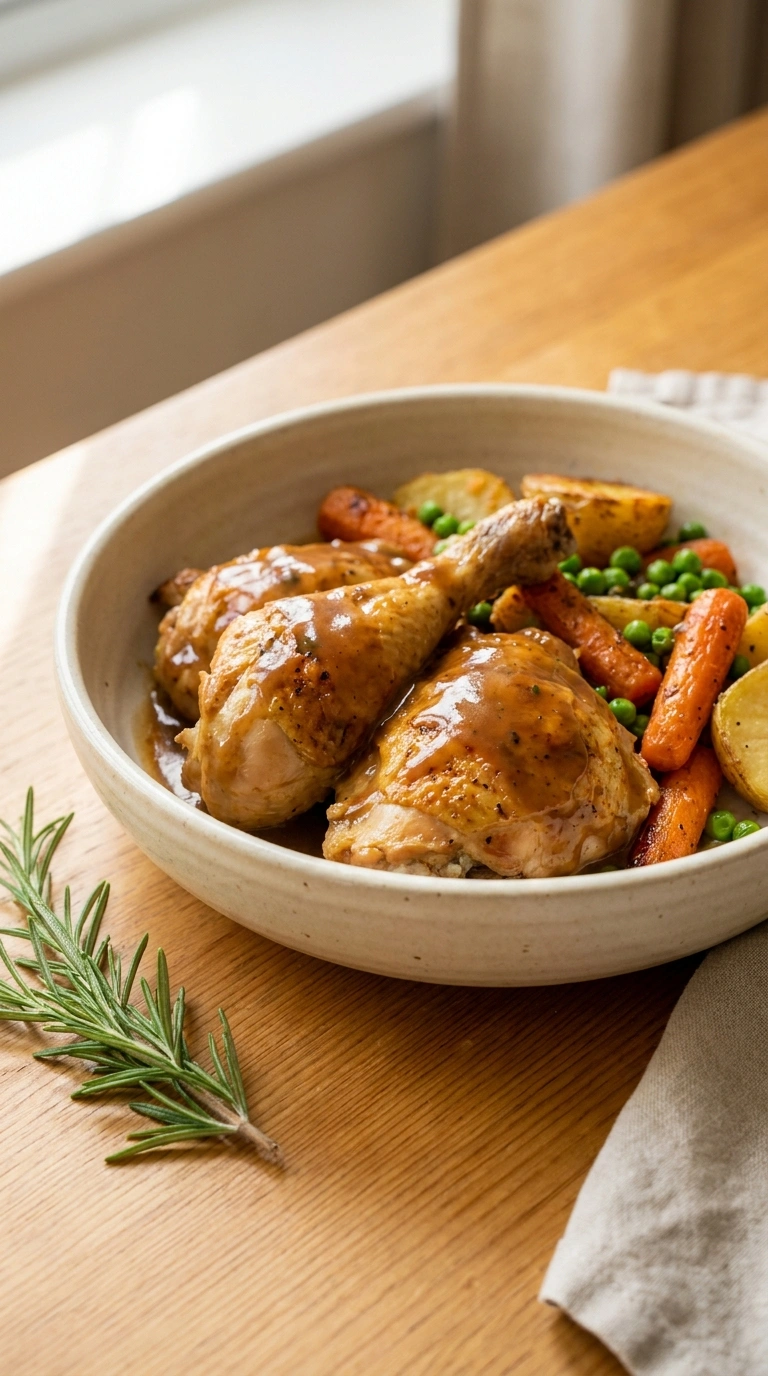 Warm Slow Cooker Chicken Thighs for a Comforting Evening