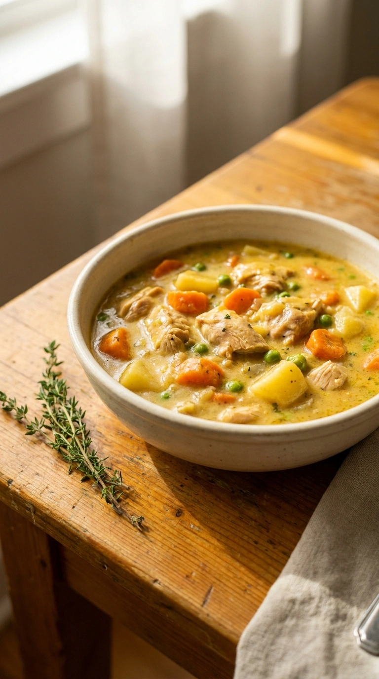 Heartwarming Slow Cooker Chicken Stew for a Quiet Weeknight