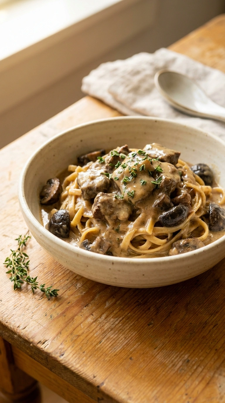 Heartwarming Beef Noodle Dinner for a Soft Weeknight In