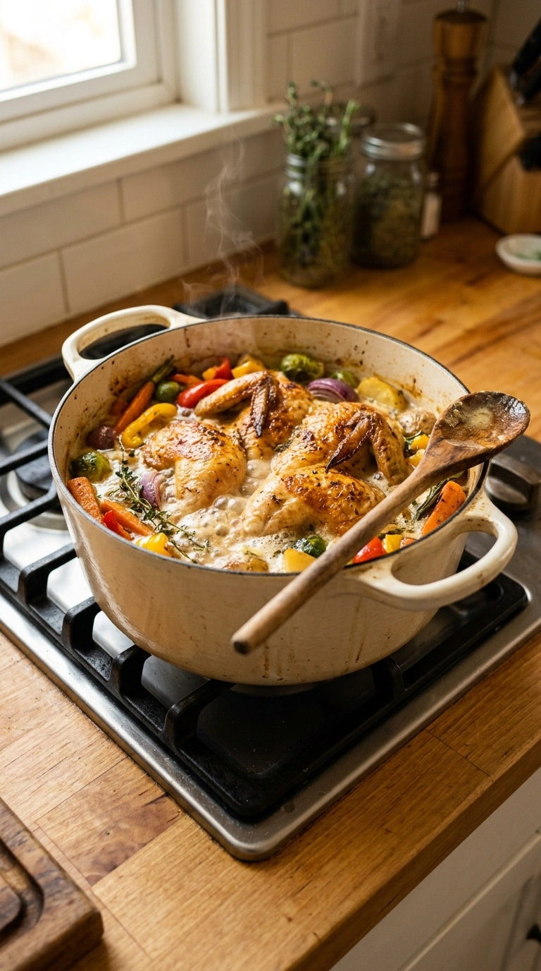 Cooking instructions for cozy back to school sheet pan dinner