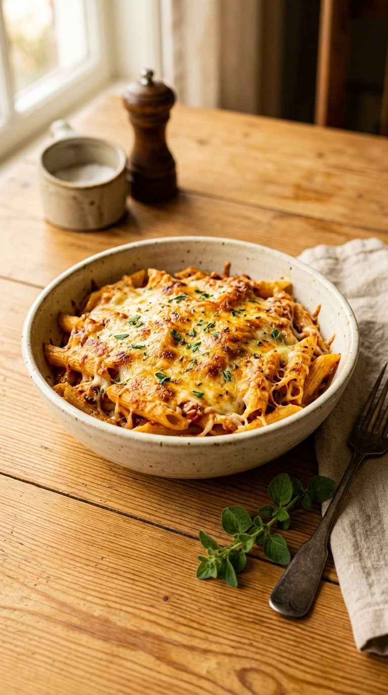Heartwarming Soccer-Practice-Night Pasta Bake for a Hectic School-Night Family Dinner