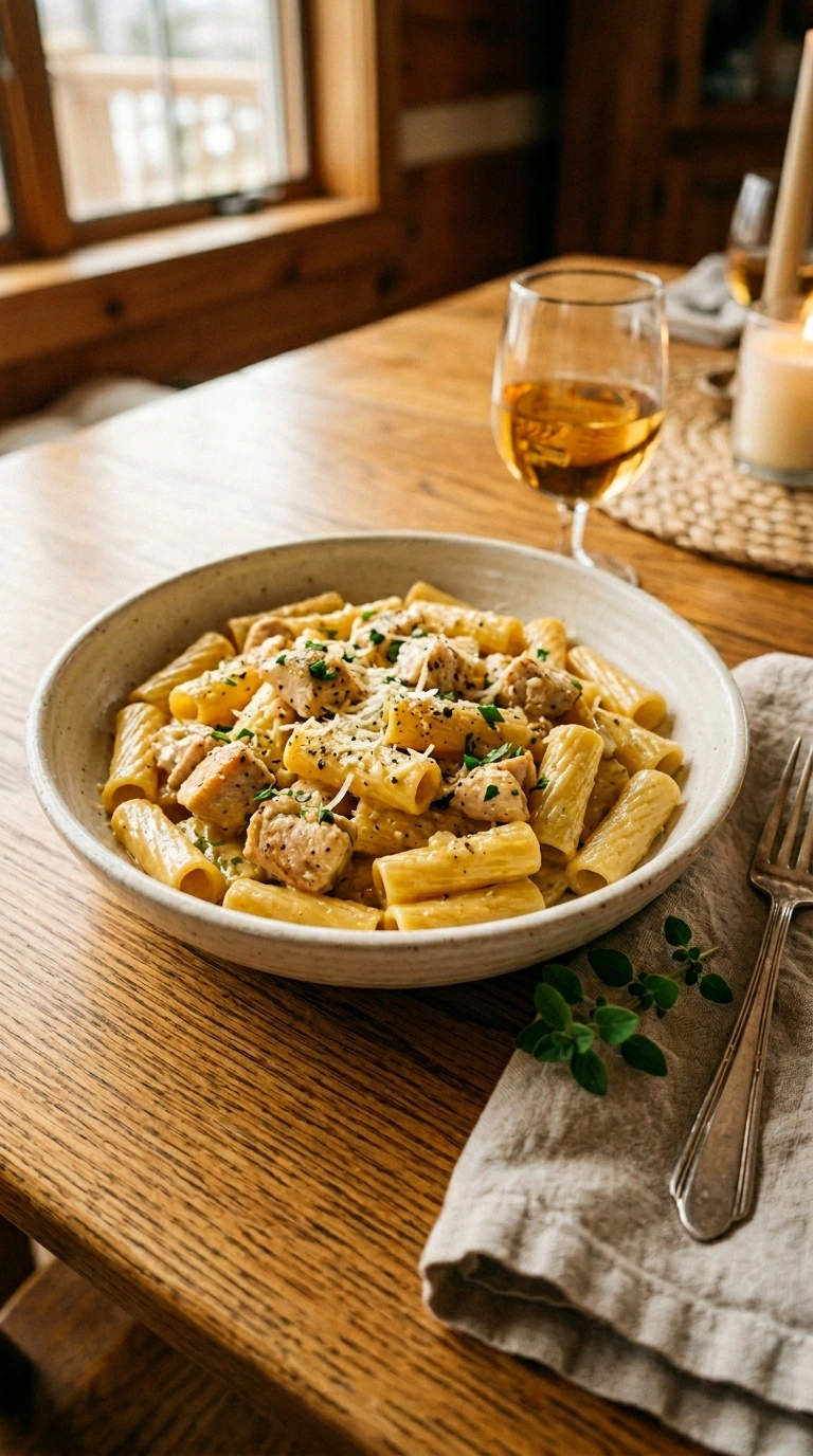 Heartwarming Chicken Alfredo for a Comforting Family Dinner