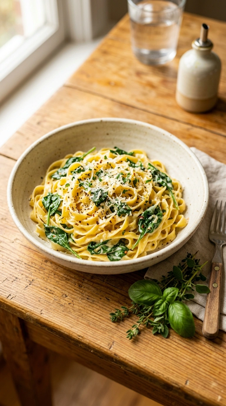 Cozy Creamy Garlic Pasta That Feels Like a Warm Hug
