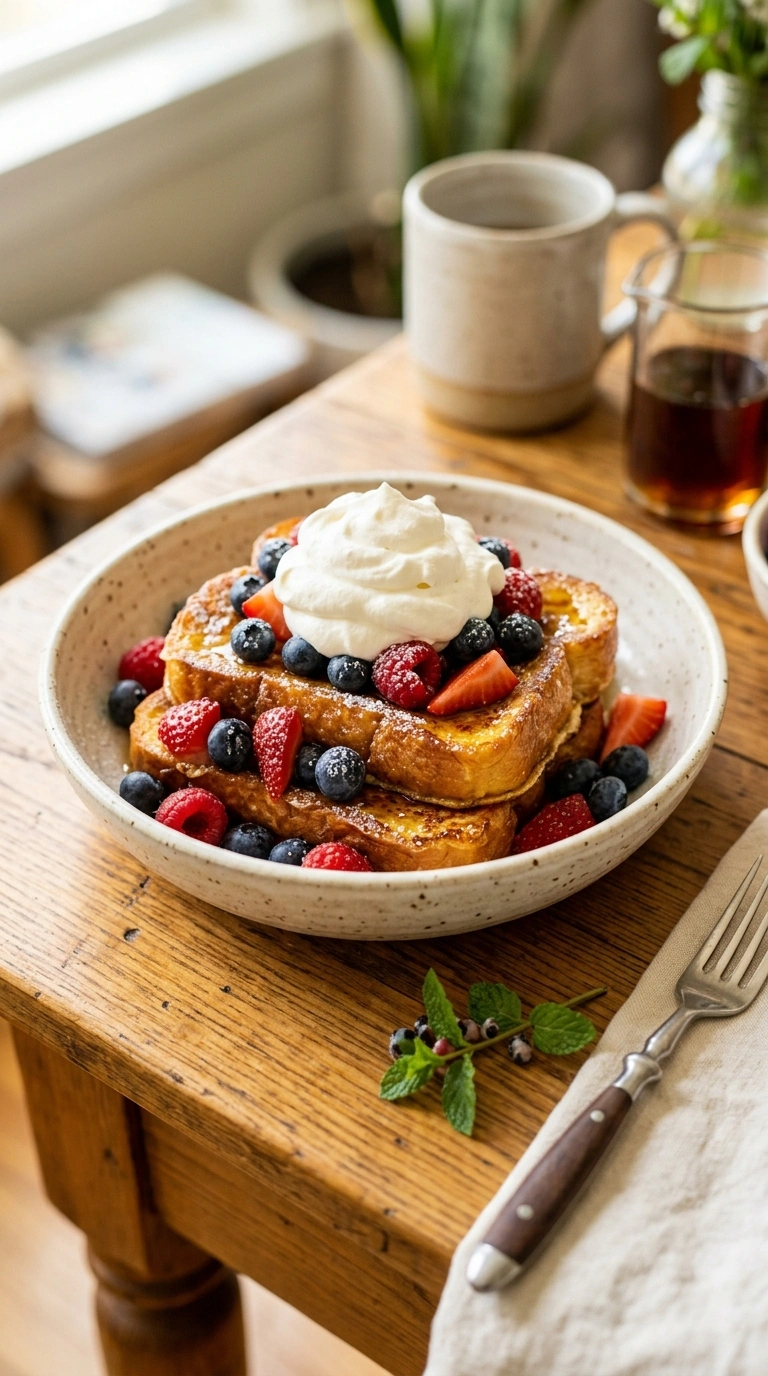 Heartwarming Berry French Toast for a Quiet Sunday Morning