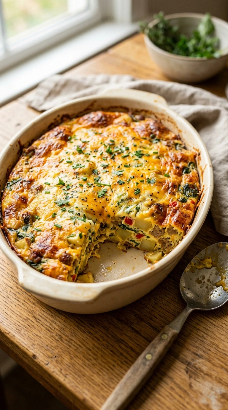 Cozy Savory Brunch Bake for a Heartwarming Family Morning
