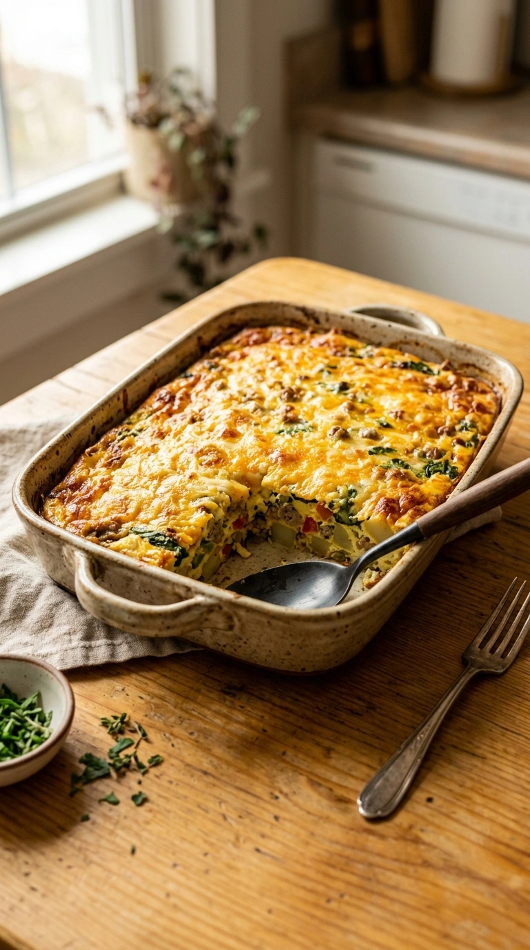 Heartwarming Savory Egg Bake That Warms the Whole House