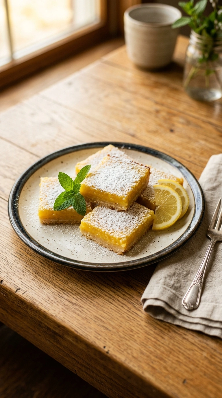 Warm Lemon Bars That Feel Like a Soft Summer Hug