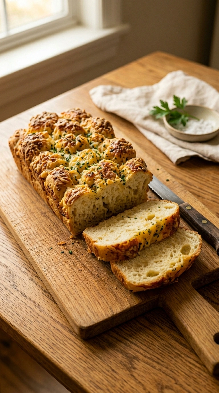 Heartwarming Pull-Apart Cheesy Bread for a Quiet Family Movie Night