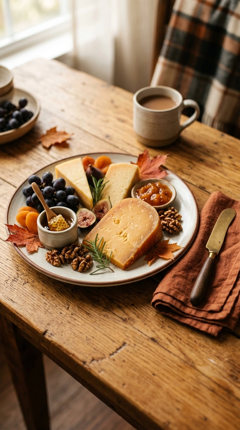Cozy Fall Cheese Board for a Heartwarming Slow Gathering