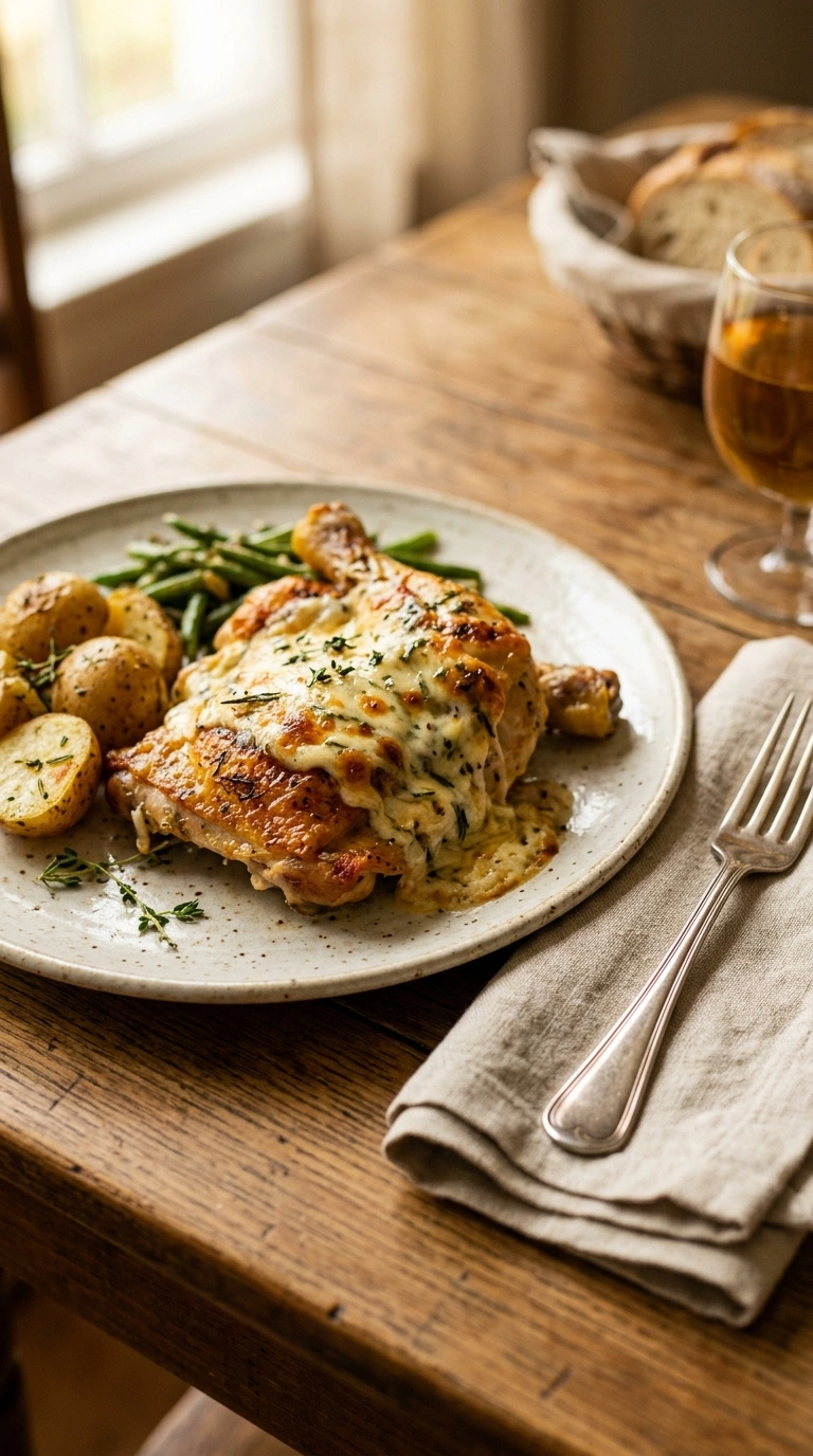 cozy game day appetizer ready to serve