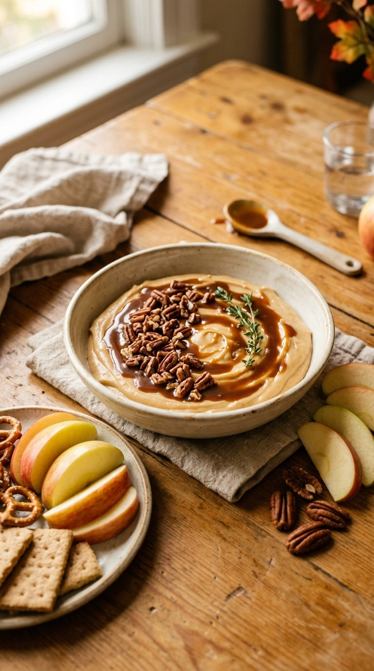 Cozy No-Bake Caramel Apple Dip for a Soft Back-to-School Snack
