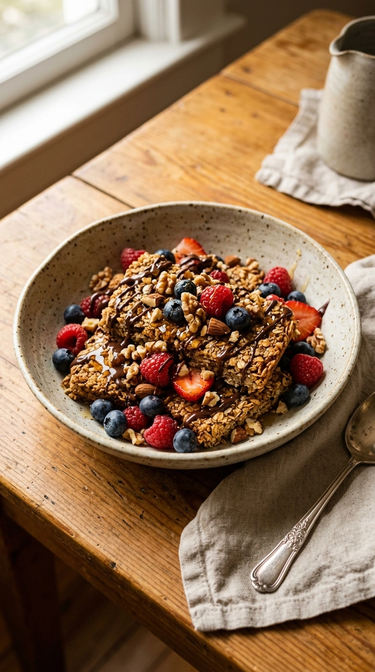Warm-Hearted No-Bake Oatmeal Bars for a Slow Weekend Treat