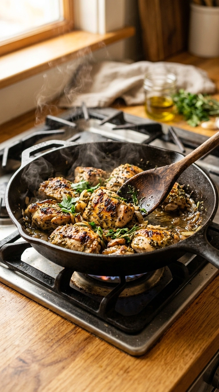 Cooking instructions for cozy labor day chicken marinade