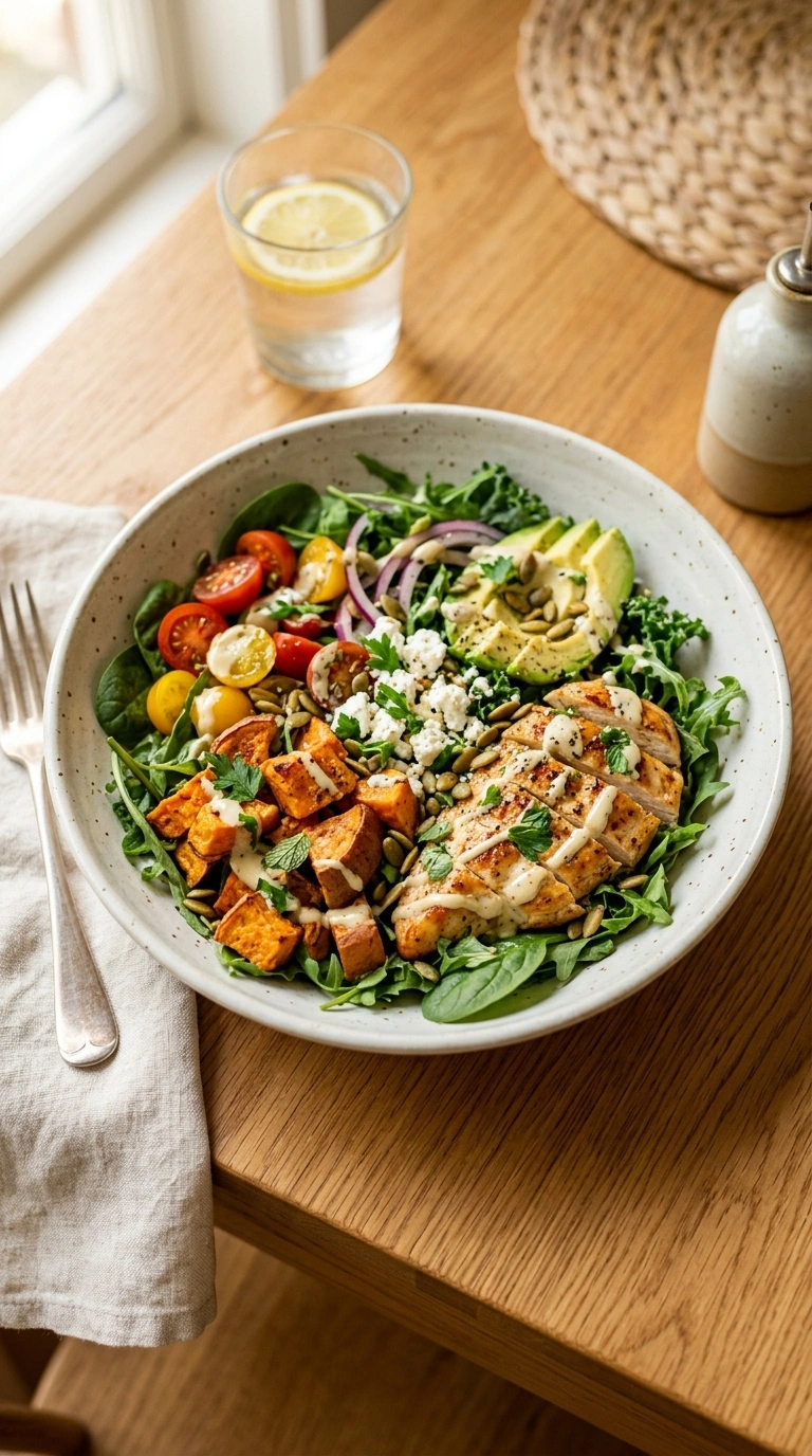 Cozy End-of-Summer Salad for a Heartwarming Backyard Side