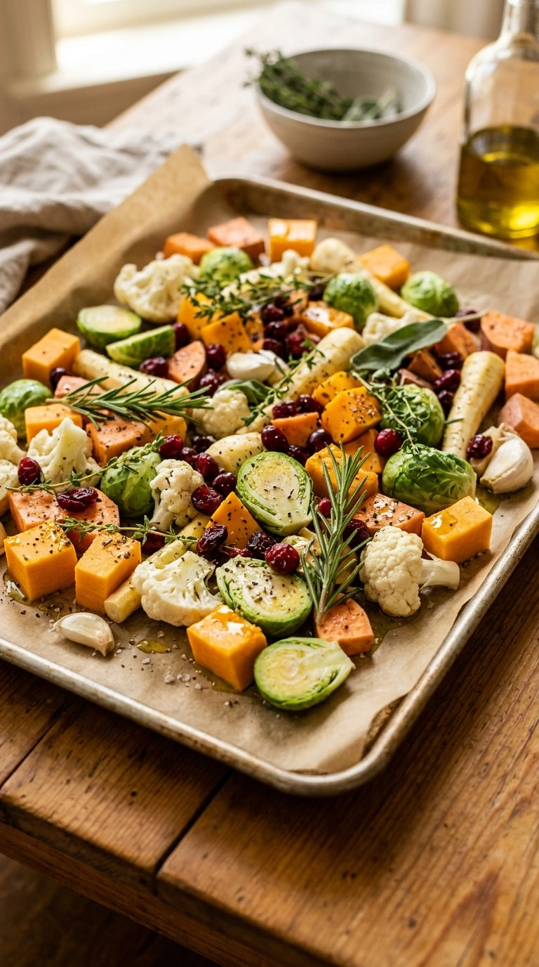 Cooking instructions for cozy harvest side