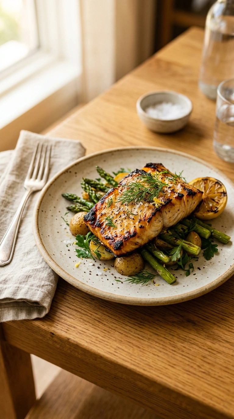 Smoky Tender Grilled Cod | 40-Min Cozy Fall Grilling Recipes