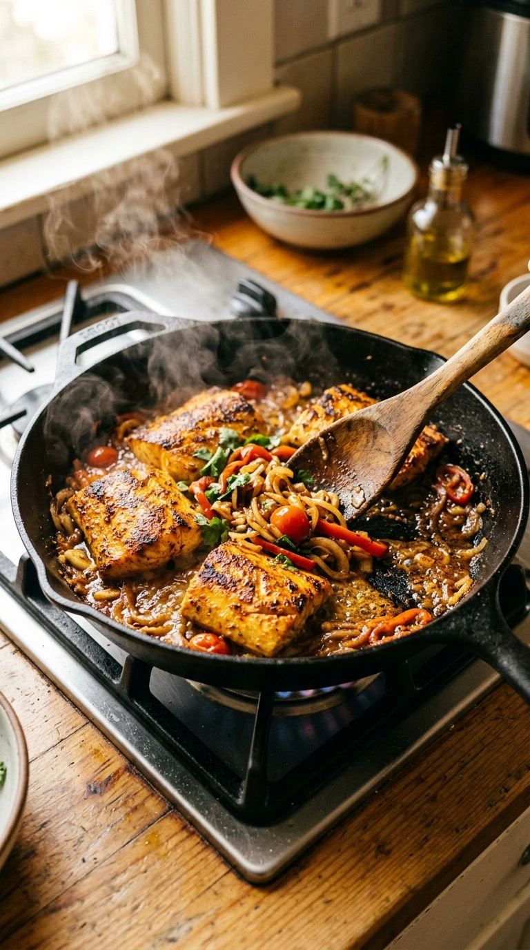Cooking instructions for smoky tender grilled mahi mahi