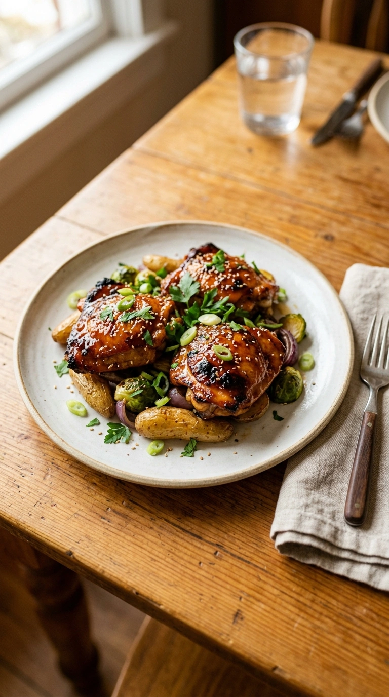 Sticky Tailgate Grilled BBQ Chicken Thighs | 50-Min Football Tailgate