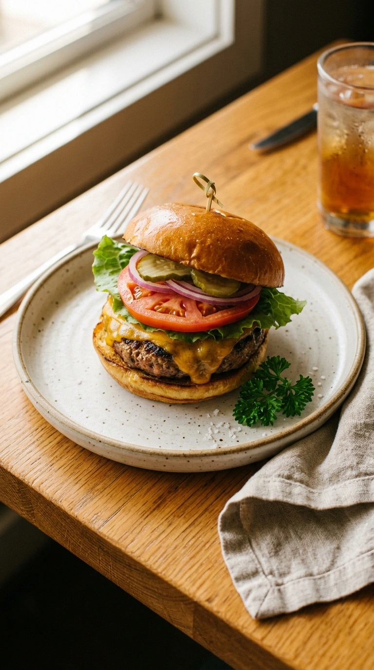 Juicy Tailgate Grilled Burgers | 35-Min Cozy Football Tailgate BBQ
