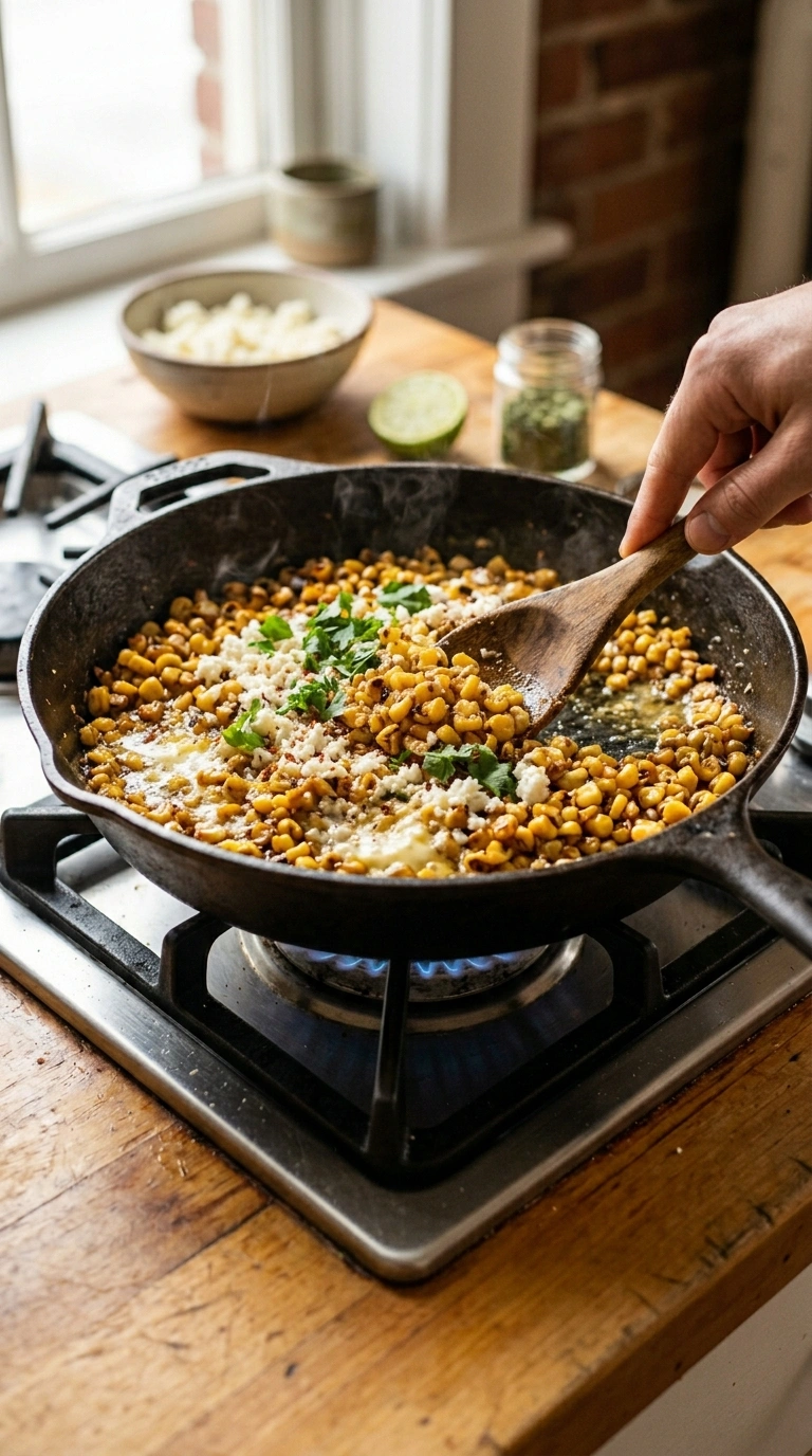 Cooking instructions for charred labor day grilled corn