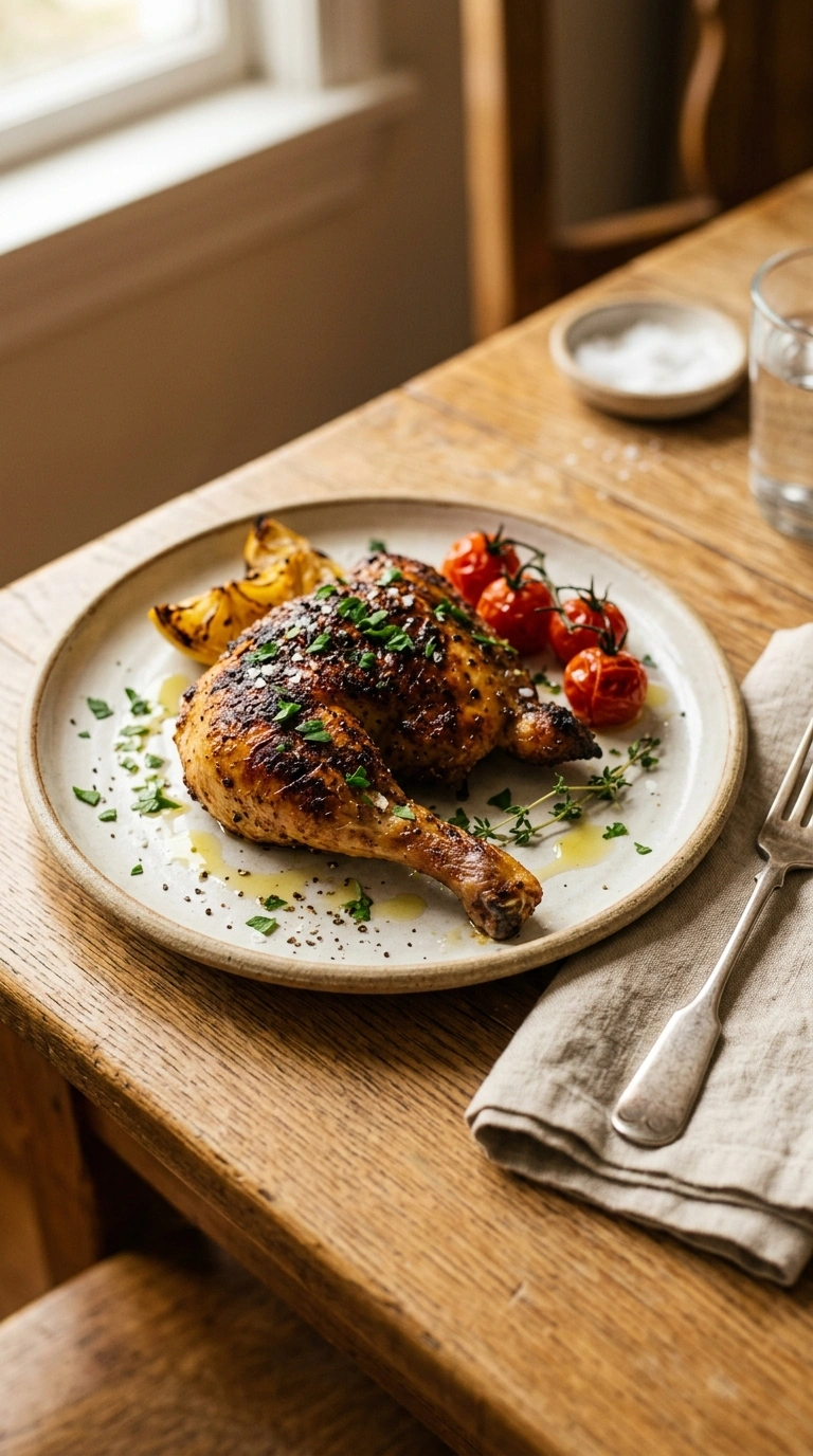 Smoky Cast Iron Grilled Chicken | 30-Min Cozy Indoor Grilling Recipes