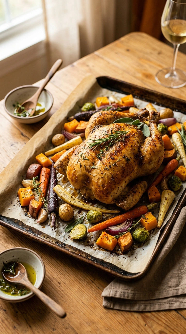 Hearty Fall Chicken Bowl | 35-Min Cozy Fall Weeknight Dinner