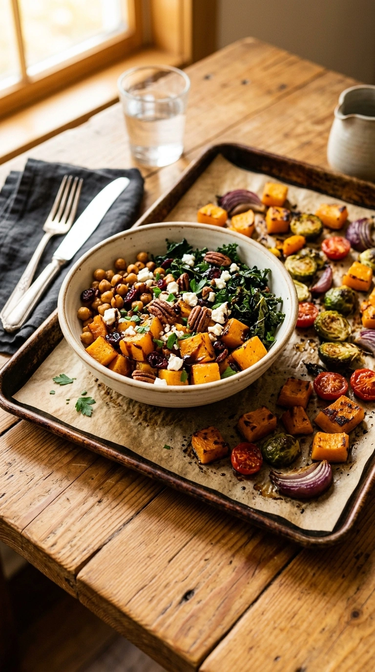Hearty Fall Butternut Bowl | 40-Min Cozy Fall Weeknight Dinner