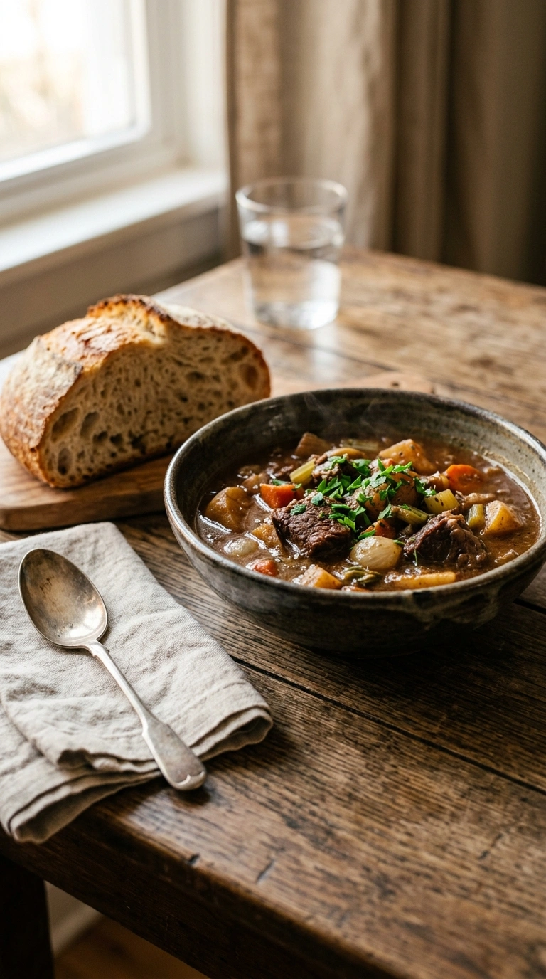 savory fall beef dinner ready to serve