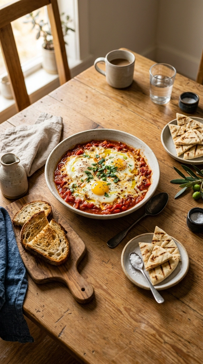Easy Cozy Fall Shakshuka | 40-Min Savory Hearty Weeknight Dinner