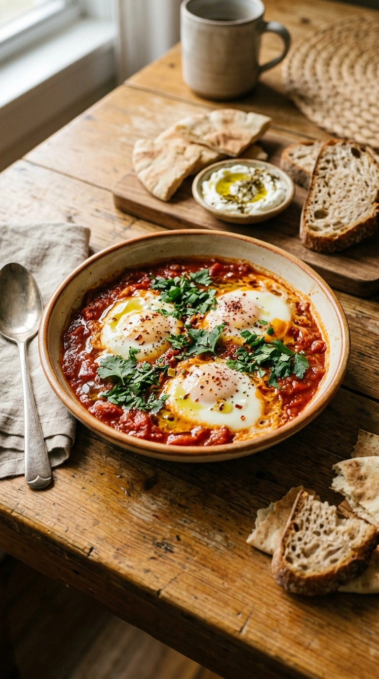 Easy Cozy Spiced Fall Shakshuka | 40-Min Hearty Weeknight Dinner