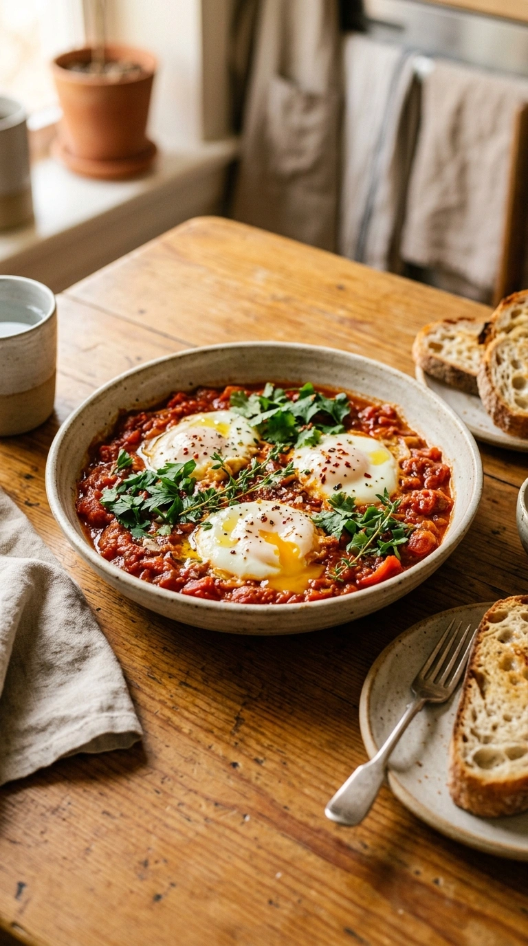 Easy Cozy Fall Eggs in Purgatory | 35-Min Savory Hearty Weeknight