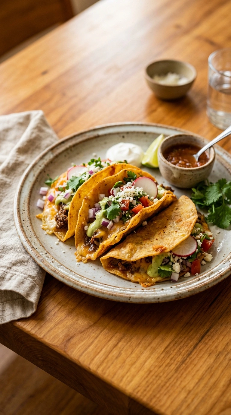 Cozy 30-Min Fall Taco Dinner | Easy Hearty Weeknight Family Meal