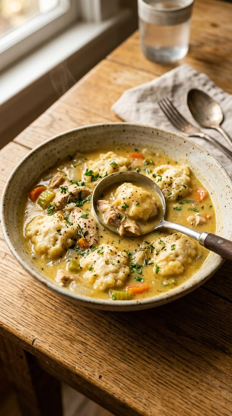 Creamy Hearty Chicken and Dumplings | 55-Min Cozy Fall Comfort Family