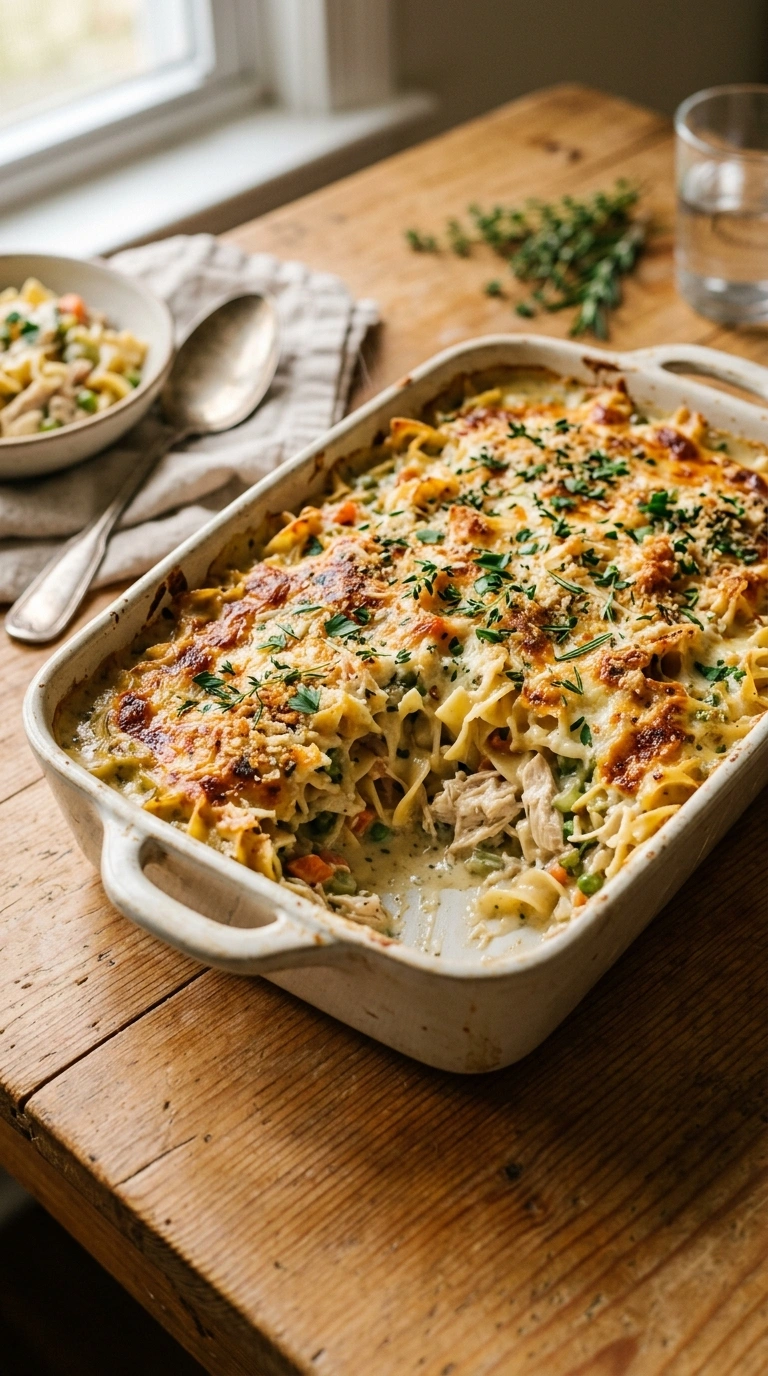 Creamy Hearty Chicken Casserole | 50-Min Cozy Fall Comfort Family