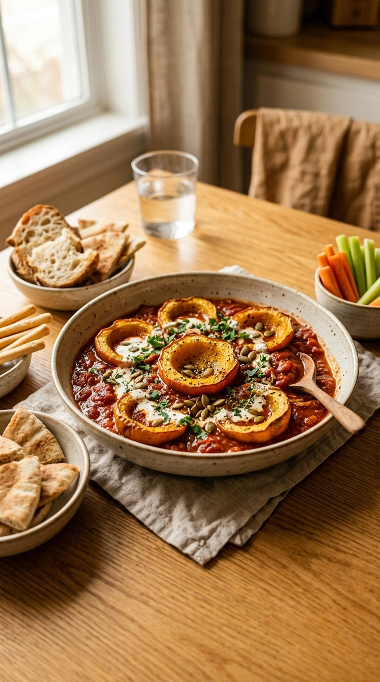 Golden Tender Pumpkin Stuffed Shells | 55-Min Cozy Warm Fall Family